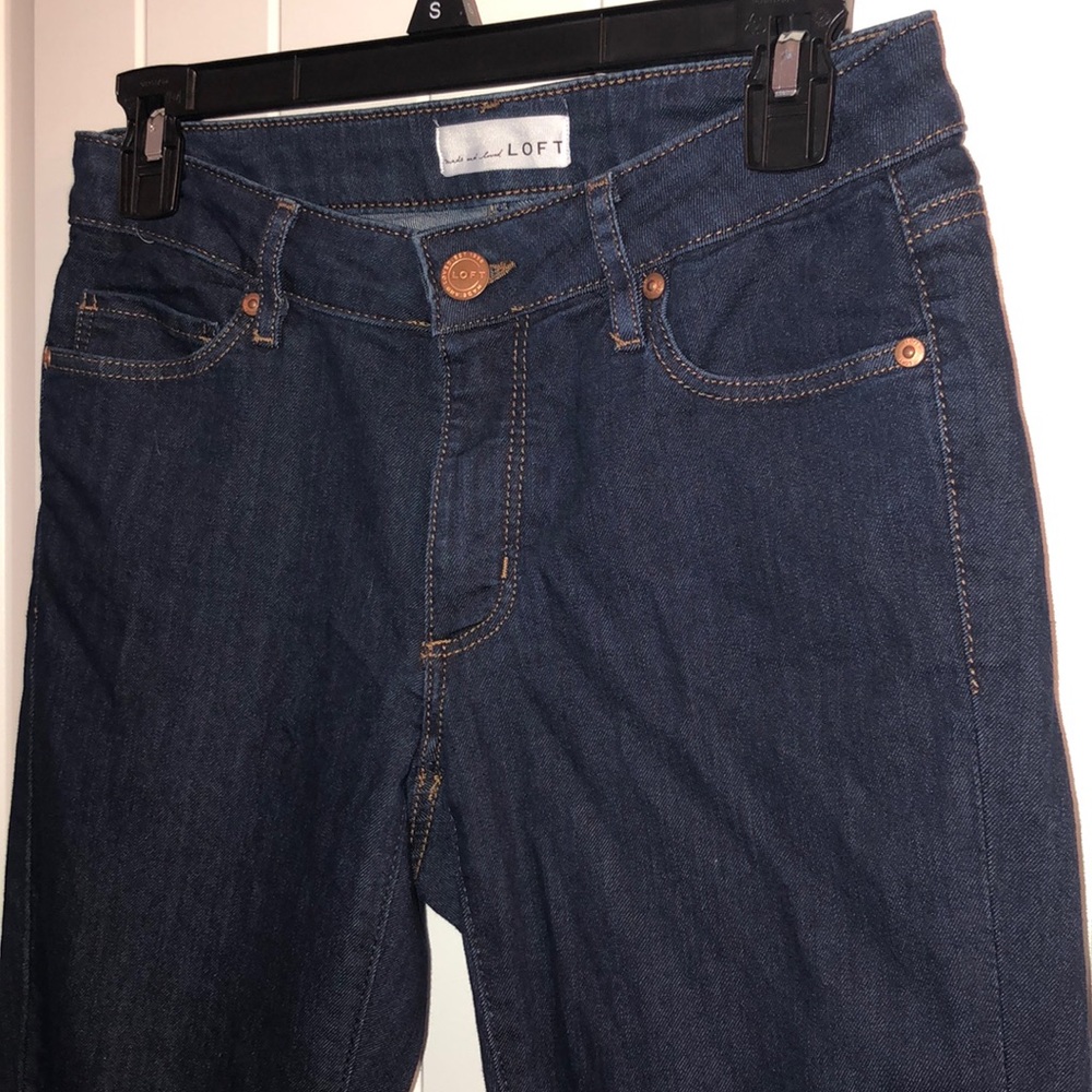 ***sale** Loft dark wash jeans- new but no tags!